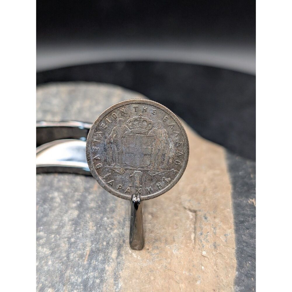 1962 Greece 1 Drachma Coin King Paul I Vintage Greek World Coin